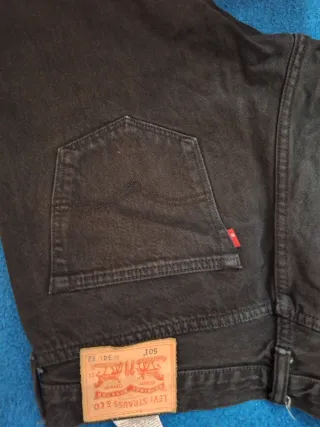 Pantalón Levis 501 W34 L32 Negro