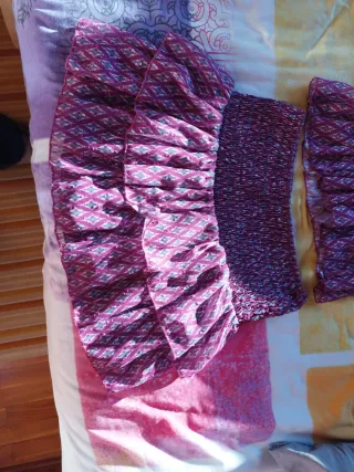 Conjunto juvenil falda y top