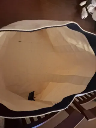 Bolso Tommy Hilfiger Beige y Negro