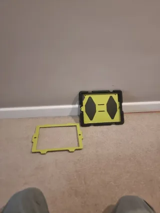 Funda militar iPad 2 Negra/Verde