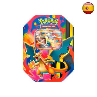 Pokémon Mega Charizard Y Tin Español TCG