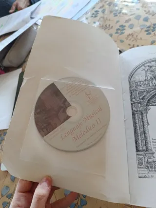 Libros 3 tomos lenguaje Musical Melódico I- Grado