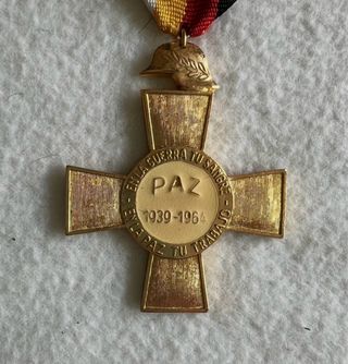 MEDALLA XXV AÑOS DE PAZ