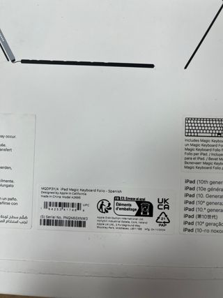 Apple Magic Keyboard Folio para el iPad #6GXNW3
