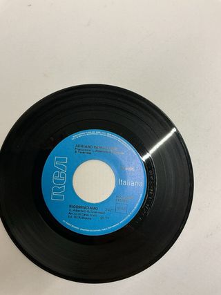 Adriano pappalardo 45 giri,ricominciamo