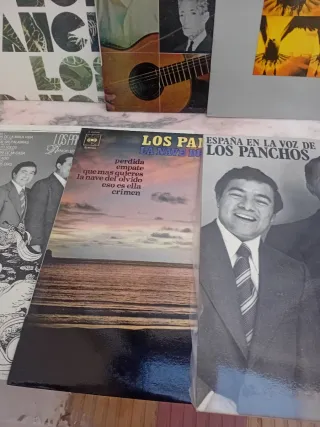 Lote 6 LPs Los Panchos