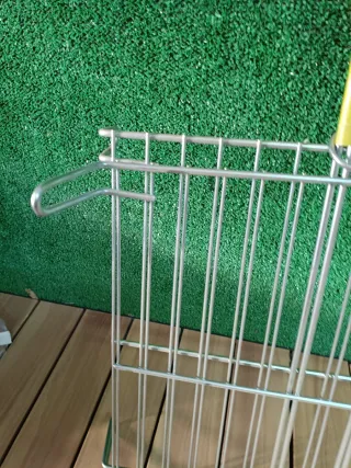 Habitex Parrilla de doble alambre cincado 35x35cm