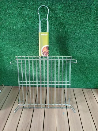 Habitex Parrilla de doble alambre cincado 35x35cm