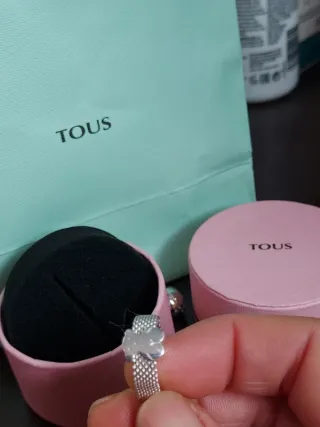 Anillo Tous Oso Plata 14.9 mm