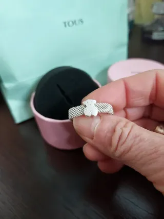 Anillo Tous Oso Plata 14.9 mm