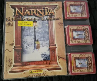 Álbum y cromos Narnia: El León, la Bruja y el Arma