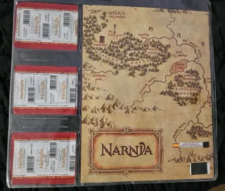 Álbum y cromos Narnia: El León, la Bruja y el Arma