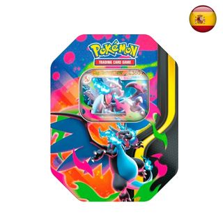 Pokémon Mega Charizard X Tin Español TCG