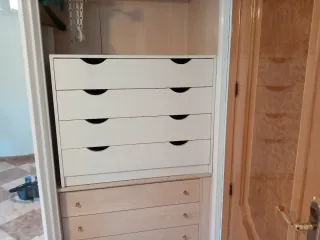 SOLO ESTA SEMANA Cajonera 90cm 4 cajones blanca