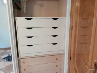 SOLO ESTA SEMANA Cajonera 90cm 4 cajones blanca