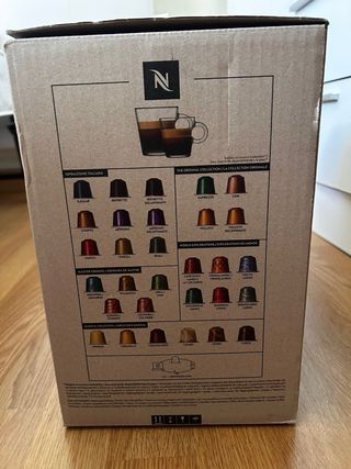 Cafetera Nespresso Inissia DeLonghi Negra