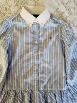 Vestido Ralph Lauren niña talla 7