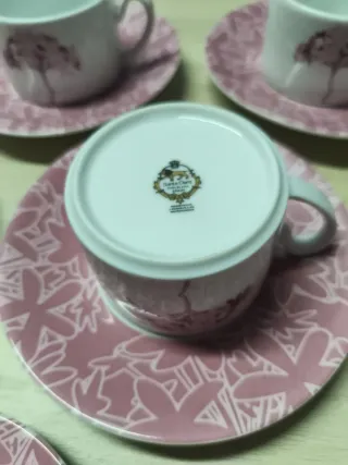 Juego de 10 Tazas y Platos Santa Clara