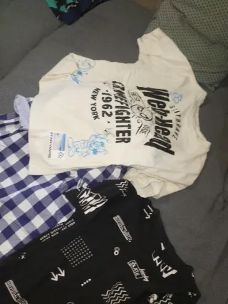 Lote Camisetas Niño Talla 8-10