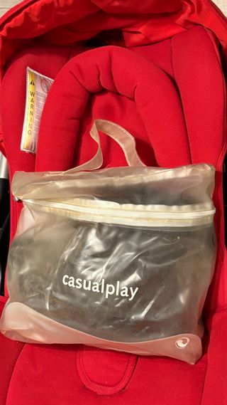 Silla de coche / Portabebé Casualplay Roja