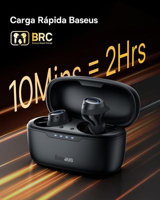 Baseus Auriculares Inalambricos Bluetooth 5.3 con