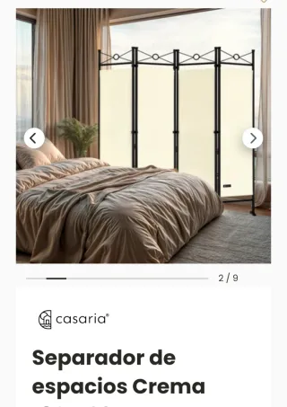 Biombo separador CASARIA 180x160