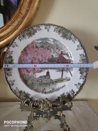 Platos Johnson Bros  v Porcelana