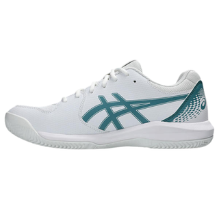 Zapatillas Gel Dedicate 8 Padel Blanco verde Asics