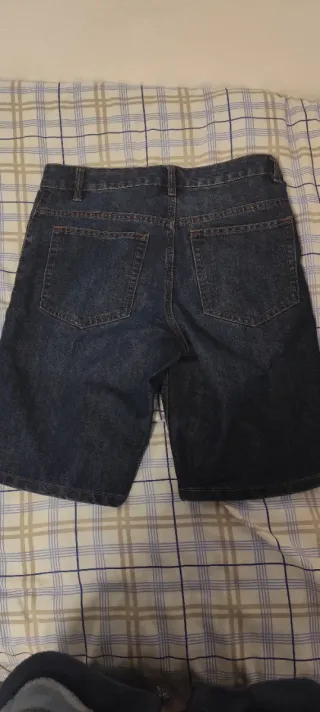 Pantalón Vaquero Corto Hombre Denim W30