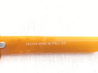 Gafas de sol Celine ovaladas naranjas