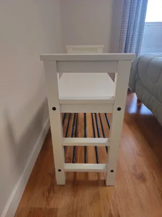 Banco zapatero HEMNES IKEA blanco
