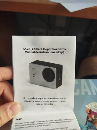 Cámara Deportiva 4K WiFi Action camera Garrix 5528