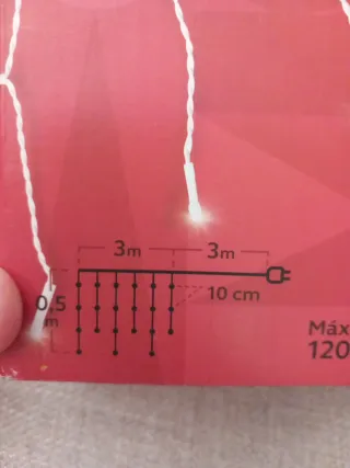 Cortina LED Imex Connect 120 Leds