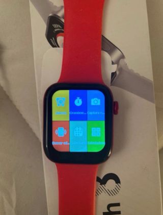 Smartwatch Hi Watch i8 Pro Max Rosso