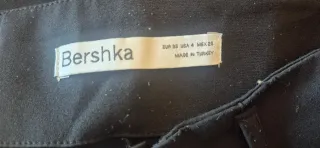 Pantalón ancho negro