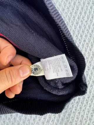 Polo Lacoste Rayas Azul Marino