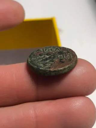 Moneda Romana Cilicia Aegeae Antigua