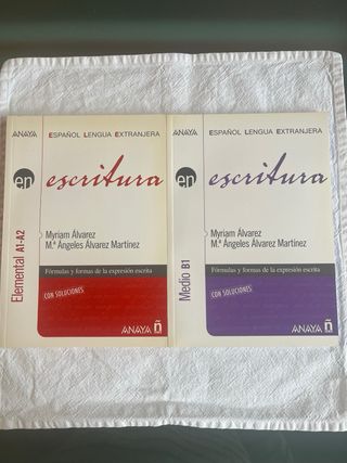 Español, Idioma extranjero, varios libros