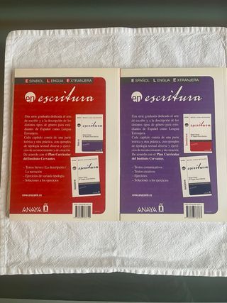 Español, Idioma extranjero, varios libros