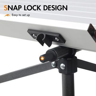 Mesa de Camping Plegable de Aluminio 70x70cm.