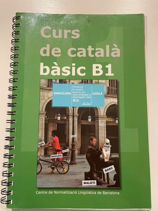 libro Curs de català bàsic B1.