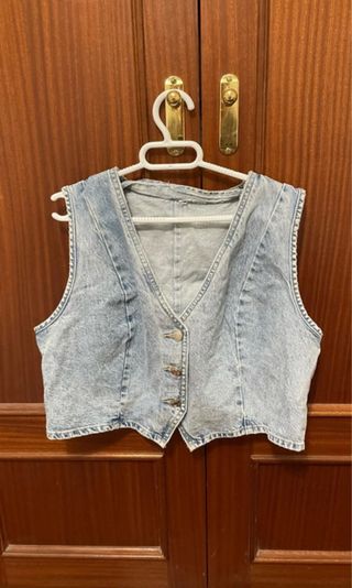 Chaleco vaquero Zara Talla Única