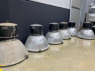 6 Focos Industriales de Luz