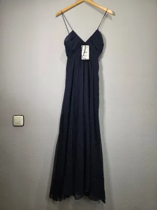 Vestido largo Zara lunares