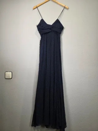 Vestido largo Zara lunares