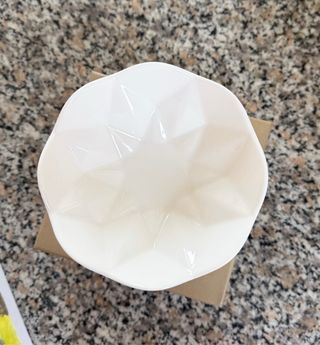 Ciotola decorativa Hervit Creations bianco. Napoli