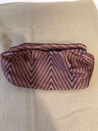 Bolso de mano de marca 2dB color marrón y negro