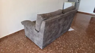 Sofá 2 plazas gris