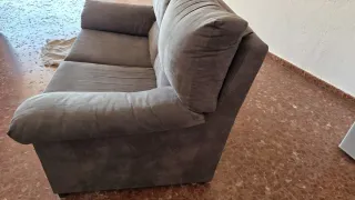 Sofá 2 plazas gris