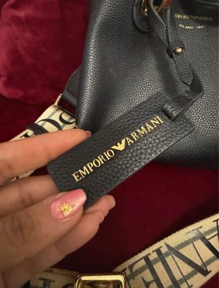 Minibolso Emporio Armani Negro